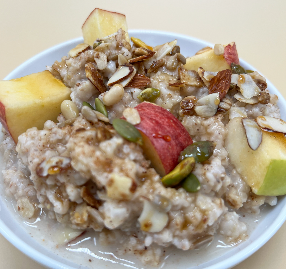 Overnight Oats Recipe with Apples